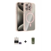 MARSİLYAN™- iPhone 14 Pro Max Kılıf Yadigar Asil Koleksiyonu - Siyah Joko Magic 5D Hayalet Cam + Bilvis Titan Kamera Lens - GS