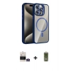 MARSİLYAN™- iPhone 14 Pro Max Kılıf Yadigar Asil Koleksiyonu - Siyah Joko Magic 5D Hayalet Cam + Bilvis Titan Kamera Lens - GS