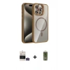 MARSİLYAN™- iPhone 14 Pro Max Kılıf Yadigar Asil Koleksiyonu - Siyah Joko Magic 5D Hayalet Cam + Bilvis Titan Kamera Lens - GS