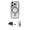 MARSİLYAN™- iPhone 14 Pro Max Kılıf Yadigar Klasik Özel Seri - Siyah 6D Mat Seramik Hayalet Nano Ekran Koruyucu + Raze Metal Kamera Lens - GS