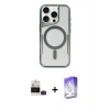 MARSİLYAN™- iPhone 14 Pro Max Kılıf Yadigar Klasik Özel Seri - Siyah Bilvis 5in1 3D Magic Cam Ekran Koruyucu + Bilvis Titan Kamera Lens - DNMR