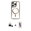 MARSİLYAN™- iPhone 14 Pro Max Kılıf Yadigar Klasik Özel Seri - Siyah Joko 5D Cam + Bilvis Titan Kamera Lens - SH