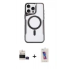 MARSİLYAN™- iPhone 14 Pro Max Kılıf Yadigar Klasik Özel Seri - Siyah Joko 5D Cam + Bilvis Titan Kamera Lens - SH