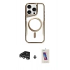 MARSİLYAN™- iPhone 14 Pro Max Kılıf Yadigar Klasik Özel Seri - Siyah Joko 5D Cam + Raze Metal Kamera Lens - GS