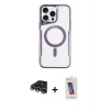 MARSİLYAN™- iPhone 14 Pro Max Kılıf Yadigar Klasik Özel Seri - Siyah Joko 5D Cam + Raze Metal Kamera Lens - GS