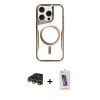 MARSİLYAN™- iPhone 14 Pro Max Kılıf Yadigar Klasik Özel Seri - Siyah Joko 5D Cam + Raze Metal Kamera Lens - GD