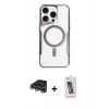 MARSİLYAN™- iPhone 14 Pro Max Kılıf Yadigar Klasik Özel Seri - Siyah Joko 5D Cam + Raze Metal Kamera Lens - GS