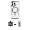 MARSİLYAN™- iPhone 14 Pro Max Kılıf Yadigar Klasik Özel Seri - Siyah Joko 5D Cam + PVD Metal Kamera Lens - TU
