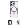 MARSİLYAN™- iPhone 14 Pro Max Kılıf Yadigar Klasik Özel Seri - Siyah Joko 5D Cam + PVD Metal Kamera Lens - TU