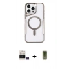 MARSİLYAN™- iPhone 14 Pro Max Kılıf Yadigar Klasik Özel Seri - Siyah Joko Magic 5D Hayalet Cam + Bilvis Titan Kamera Lens - GS