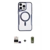 MARSİLYAN™- iPhone 14 Pro Max Kılıf Yadigar Klasik Özel Seri - Siyah Joko Magic 5D Hayalet Cam + Bilvis Titan Kamera Lens - DNMR
