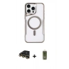 MARSİLYAN™- iPhone 14 Pro Max Kılıf Yadigar Klasik Özel Seri - Siyah Joko Magic 5D Hayalet Cam + Raze Metal Kamera Lens - GD