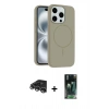 MARSİLYAN™- iPhone 14 Pro Max Kılıf Yankı Form Serisi - Şeffaf 360 Full Body Arka Koruyucu + Raze Metal Kamera Lens - GS