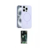 MARSİLYAN™- iPhone 14 Pro Max Kılıf Yankı Form Serisi - Siyah 360 Mat Full Body Arka Koruyucu