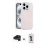 MARSİLYAN™- iPhone 14 Pro Max Kılıf Yankı Form Serisi - Siyah Joko 5D Cam + Raze Metal Kamera Lens - GS
