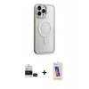 MARSİLYAN™- iPhone 14 Pro Max Kılıf Yankı Işık Özel Seri - Siyah Joko 5D Cam + Bilvis Titan Kamera Lens - SH