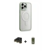 MARSİLYAN™- iPhone 14 Pro Max Kılıf Yankı Işık Özel Seri - Siyah Joko Magic 5D Hayalet Cam + Raze Metal Kamera Lens - GD