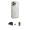 MARSİLYAN™- iPhone 14 Pro Max Kılıf Yankı Işık Özel Seri - Siyah Joko Magic 5D Hayalet Cam + Raze Metal Kamera Lens - GS