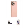 MARSİLYAN™- iPhone 14 Pro Max Kılıf Yankı Serisi - Siyah Joko 5D Cam + Bilvis Titan Kamera Lens - DNMR
