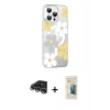 MARSİLYAN™- iPhone 14 Pro Max Kılıf Yörünge Işık Prime - Siyah 6D Mat Seramik Hayalet Nano Ekran Koruyucu + Raze Metal Kamera Lens - GS