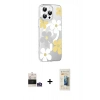 MARSİLYAN™- iPhone 14 Pro Max Kılıf Yörünge Işık Prime - Siyah 6D Mat Seramik Hayalet Nano Ekran Koruyucu + Bilvis Titan Kamera Lens - GS