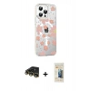 MARSİLYAN™- iPhone 14 Pro Max Kılıf Yörünge Işık Prime - Siyah 6D Mat Seramik Hayalet Nano Ekran Koruyucu + Raze Metal Kamera Lens - GD