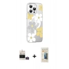 MARSİLYAN™- iPhone 14 Pro Max Kılıf Yörünge Işık Prime - Siyah 6D Mat Seramik Hayalet Nano Ekran Koruyucu + Bilvis Titan Kamera Lens - GD
