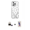 MARSİLYAN™- iPhone 14 Pro Max Kılıf Yörünge Işık Prime - Siyah Joko 5D Cam + Bilvis Titan Kamera Lens - GS