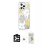 MARSİLYAN™- iPhone 14 Pro Max Kılıf Yörünge Işık Prime - Siyah Mat Seramik Nano Ekran Koruyucu + PVD Metal Kamera Lens - TU