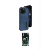 MARSİLYAN™- iPhone 14 Pro Max Kılıf Yörünge Işık Serisi - Siyah 360 Mat Full Body Arka Koruyucu