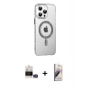 MARSİLYAN™- iPhone 14 Pro Max Kılıf Yörünge Koleksiyonu - Siyah Bilvis 3D Mat Cam Ekran Koruyucu + Gümüş Bilvis Titan Kamera Lens