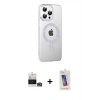 MARSİLYAN™- iPhone 14 Pro Max Kılıf Yörünge Koleksiyonu - Siyah Joko 5D Cam + Gold Bilvis Titan Kamera Lens