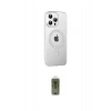 MARSİLYAN™- iPhone 14 Pro Max Kılıf Yörünge Koleksiyonu - Siyah Joko Magic 5D Hayalet Cam