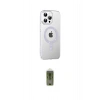 MARSİLYAN™- iPhone 14 Pro Max Kılıf Yörünge Koleksiyonu - Siyah Joko Magic 5D Hayalet Cam