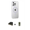 MARSİLYAN™- iPhone 14 Pro Max Kılıf Yörünge Koleksiyonu - Siyah Joko Magic 5D Hayalet Cam + Raze Metal Kamera Lens - GD