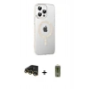 MARSİLYAN™- iPhone 14 Pro Max Kılıf Yörünge Koleksiyonu - Siyah Joko Magic 5D Hayalet Cam + Raze Metal Kamera Lens - GD