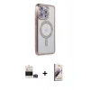 MARSİLYAN™- iPhone 14 Pro Max Kılıf Zirve Doku Prime - Siyah Bilvis 3D Mat Cam Ekran Koruyucu + Bilvis Titan Kamera Lens - GD