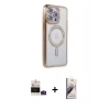 MARSİLYAN™- iPhone 14 Pro Max Kılıf Zirve Doku Prime - Siyah Bilvis 3D Mat Cam Ekran Koruyucu + Bilvis Titan Kamera Lens - DNMR
