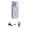 MARSİLYAN™- iPhone 14 Pro Max Kılıf Zirve Doku Prime - Siyah Bilvis 3D Mat Cam Ekran Koruyucu + Bilvis Titan Kamera Lens - DNMR