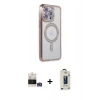MARSİLYAN™- iPhone 14 Pro Max Kılıf Zirve Doku Prime - Siyah Bilvis Hayalet Cam Ekran Koruyucu + Bilvis Titan Kamera Lens - GS