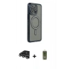 MARSİLYAN™- iPhone 14 Pro Max Kılıf Zirve Doku Prime - Siyah Joko Magic 5D Hayalet Cam + Raze Metal Kamera Lens - GS