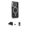 MARSİLYAN™- iPhone 14 Pro Max Kılıf Zirve Doku Prime - Siyah Joko Magic 5D Hayalet Cam + Raze Metal Kamera Lens - GS