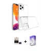 MARSİLYAN™- iPhone 14 Pro Max Kılıf Zirve Doku - Siyah Bilvis 5in1 3D Magic Cam Ekran Koruyucu + Bilvis Titan Kamera Lens - DNMR