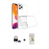 MARSİLYAN™- iPhone 14 Pro Max Kılıf Zirve Doku - Siyah Mat Seramik Nano Ekran Koruyucu + Bilvis Titan Kamera Lens - DNMR