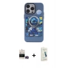 MARSİLYAN™- iPhone 14 Pro Max Kılıf Zirve Form Özel Seri - Şeffaf Pasifik Cam Ekran Koruyucu + Bilvis Titan Kamera Lens - GD