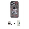 MARSİLYAN™- iPhone 14 Pro Max Kılıf Zirve Form Özel Seri - Şeffaf Pasifik Cam Ekran Koruyucu + Bilvis Titan Kamera Lens - GD