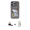 MARSİLYAN™- iPhone 14 Pro Max Kılıf Zirve Form Özel Seri - Şeffaf Pasifik Cam Ekran Koruyucu + Bilvis Titan Kamera Lens - GD