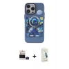 MARSİLYAN™- iPhone 14 Pro Max Kılıf Zirve Form Özel Seri - Şeffaf Pasifik Cam Ekran Koruyucu + Bilvis Titan Kamera Lens - DNMR