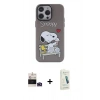 MARSİLYAN™- iPhone 14 Pro Max Kılıf Zirve Form Özel Seri - Şeffaf Pasifik Cam Ekran Koruyucu + Bilvis Titan Kamera Lens - DNMR