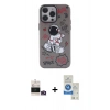 MARSİLYAN™- iPhone 14 Pro Max Kılıf Zirve Form Özel Seri - Şeffaf Royal Nano Ekran Koruyucu + Bilvis Titan Kamera Lens - GD